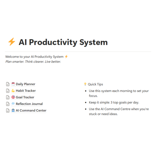 AI Productivity System